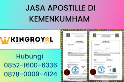 JASA APOSTILLE DI KEMENKUMHAM