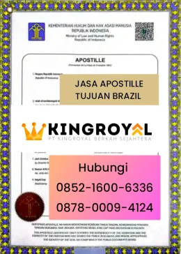 JASA APOSTILLE TUJUAN BRAZIL