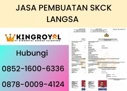 JASA PEMBUATAN SKCK LANGSA