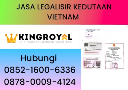 JASA LEGALISIR KEDUTAAN VIETNAM