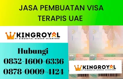 JASA PEMBUATAN VISA TERAPIS UAE