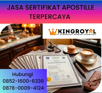 JASA SERTIFIKAT APOSTILLE TERPERCAYA