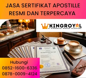JASA SERTIFIKAT APOSTILLE RESMI DAN TERPERCAYA