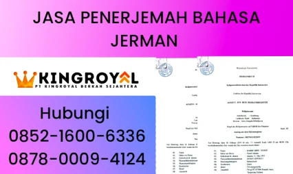 JASA PENERJEMAH BAHASA JERMAN