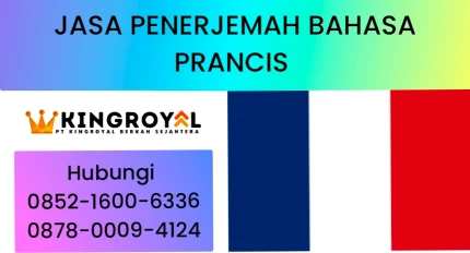 JASA PENERJEMAH BAHASA PRANCIS