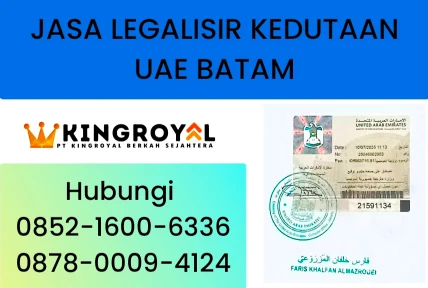 JASA LEGALISIR KEDUTAAN UAE BATAM