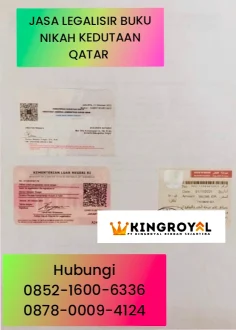 jasa-legalisir-buku-nikah-kedutaan-qatar