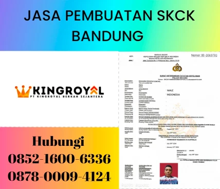JASA PEMBUATAN SKCK BANDUNG