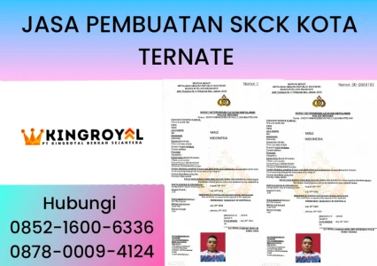 JASA PEMBUATAN SKCK TERNATE