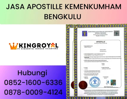 JASA APOSTILLE KEMENKUMHAM BENGKULU