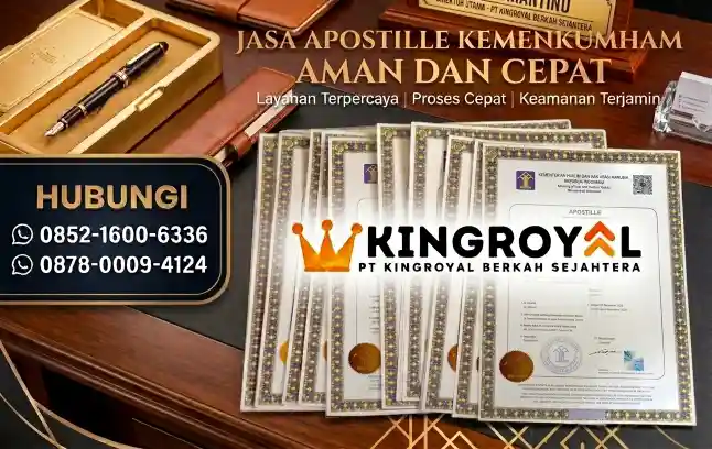 JASA APOSTILLE KEMENKUMHAM AMAN DAN CEPAT