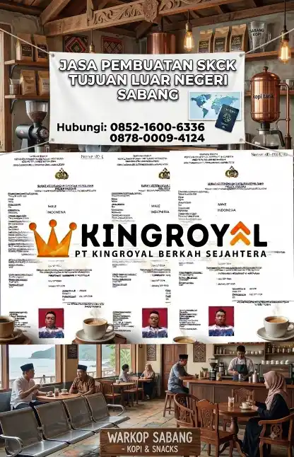 PEMBUATAN SKCK TUJUAN LUAR NEGERI SABANG